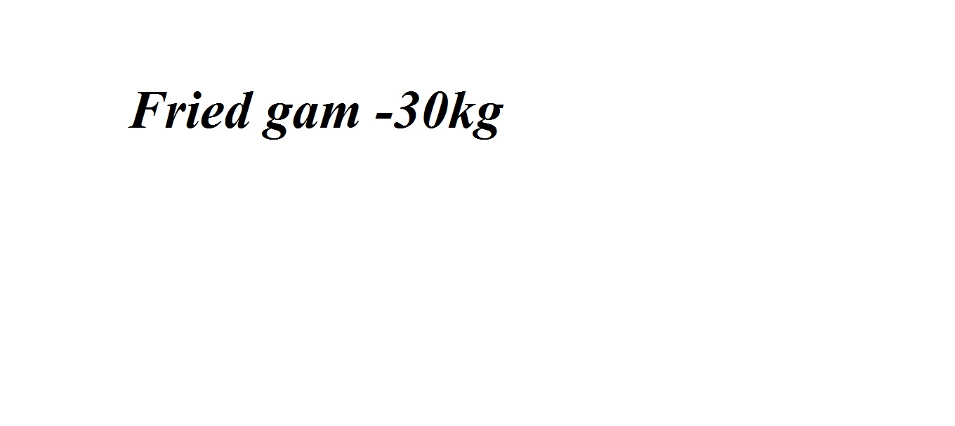 Fried gram-30kg